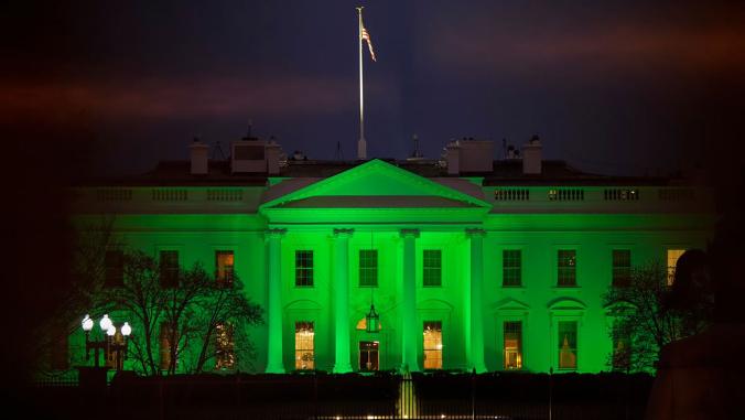 白宫绿色