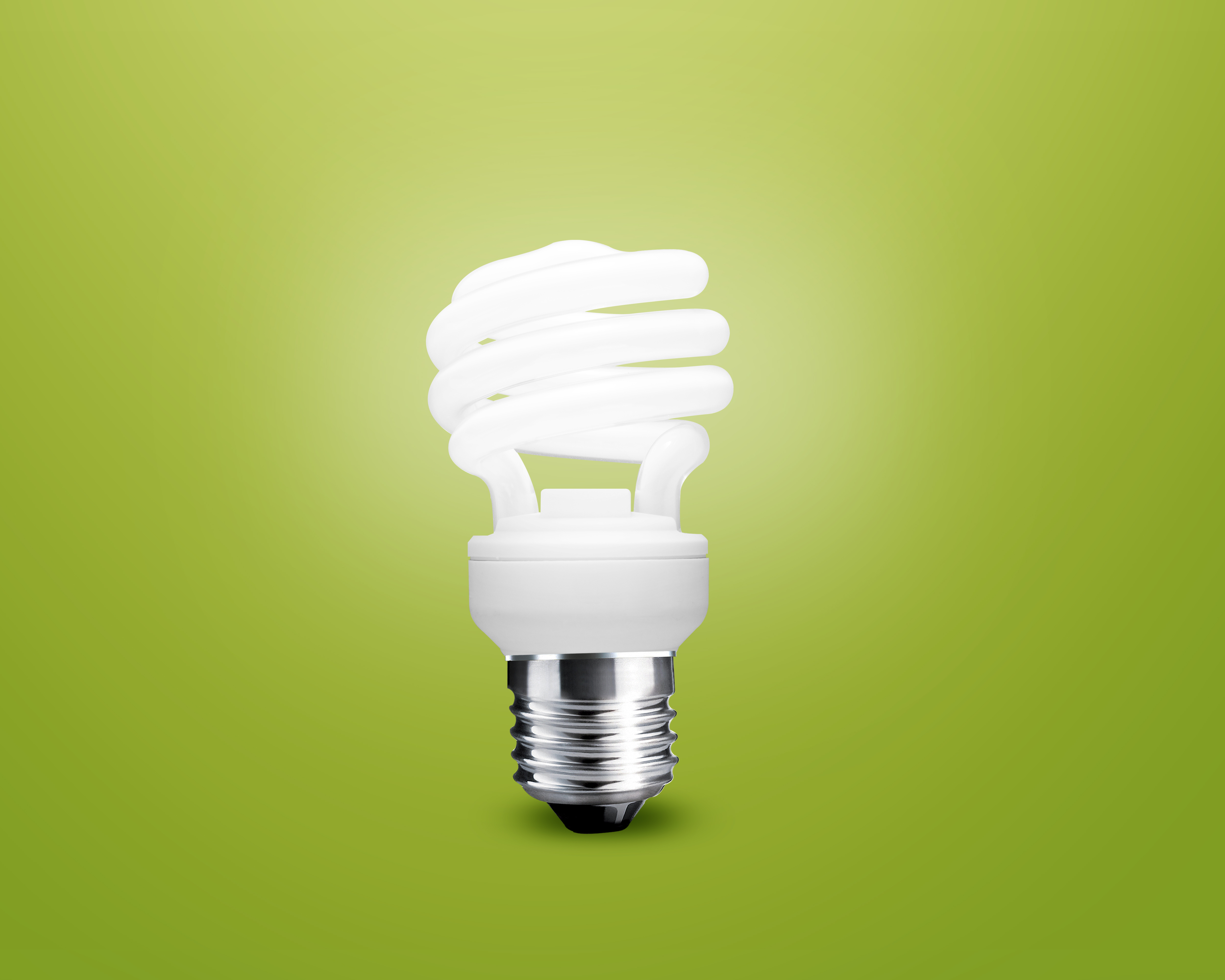 Green lightbulb