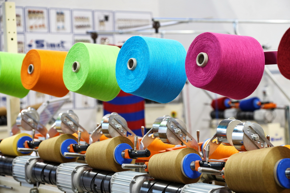 米兰工厂角色的纺织纤维