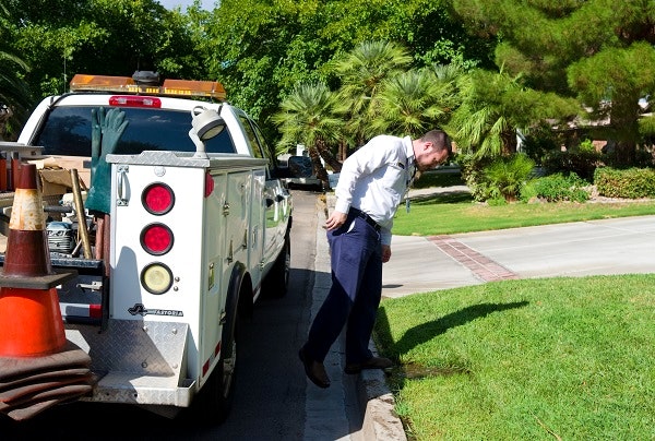 In August 2015, Robert Calvin patrolled suburban Las Vegas streets looking for water waste amid what was then a 14-year drought. That same year, the state of Nevada put up $1.8 million to launch WaterStart, a program to lure water technology companies. On In August 2015, Robert Calvin patrolled suburban Las Vegas streets looking for water waste amid what was then a 14-year drought. That same year, the state of Nevada put up $1.8 million to launch WaterStart, a program to lure water technology companies. On