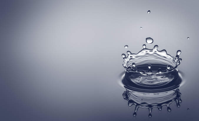 水滴，水滴，水滴:水是一个领先的ESG关注特色形象