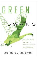 绿天鹅：约翰·艾尔金顿，书的封面在再生资本主义随之而来的繁荣