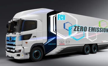 原型重型燃料电池车，丰田和日野汽车有限公司研制