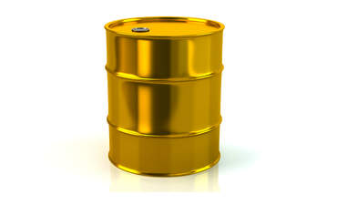 黄金石油桶