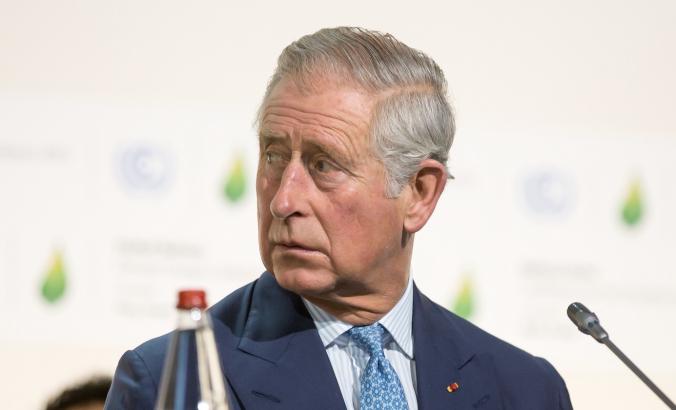 查尔斯王子在2015年在气候谈判