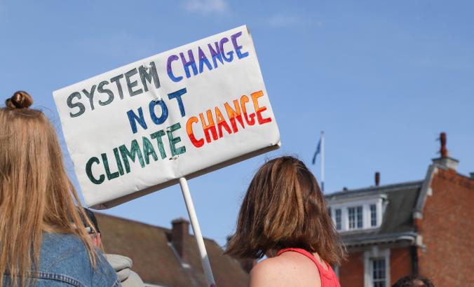 系统变化而不是气候变化