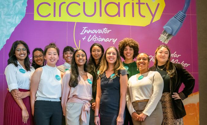 Circularity 22 Emerging Leaders at event