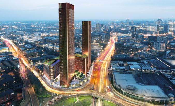 相关的建筑师正在英格兰伯明翰设计Curzon Wharf项目，以使用净零碳排放量运营。