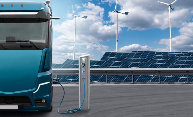 Renewables-powered卡车