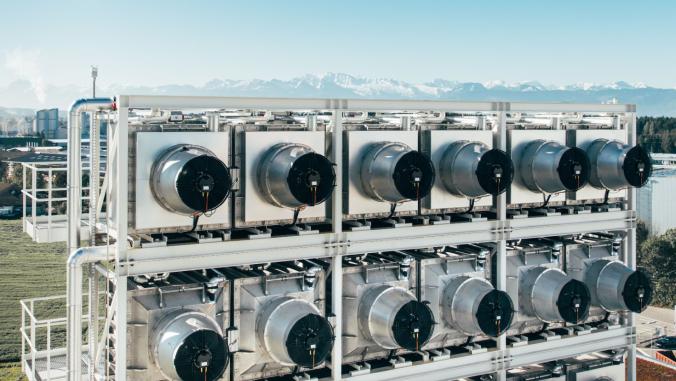 DAC植物由Climeworks DAC的开发公司。